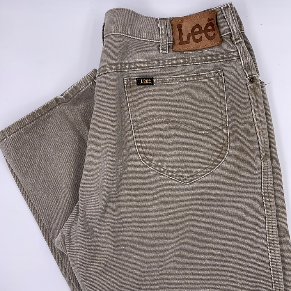 Lee vintage tan jeans size W36 L30